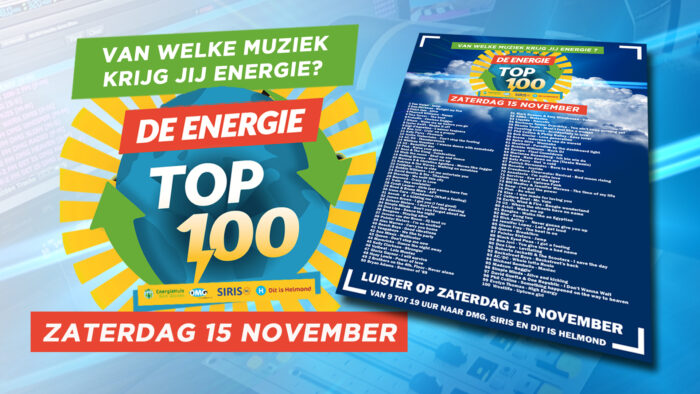 Energie Top 100 van start op Dit is Helmond Radio: ‘Daar kan je niet bij stil blijven zitten’
