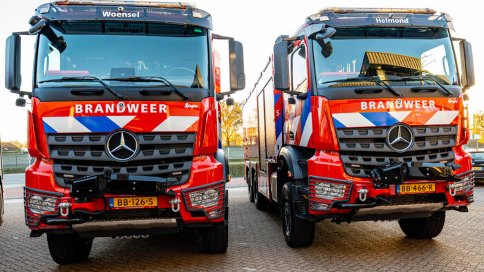 Nieuwe schuimblusvoertuigen voor brandweer Helmond en Eindhoven
