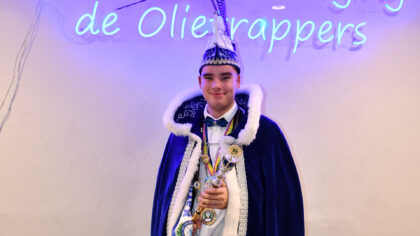 K.V. De Olietrappers presenteert hun nieuwe Prins Leroy d’n 1e