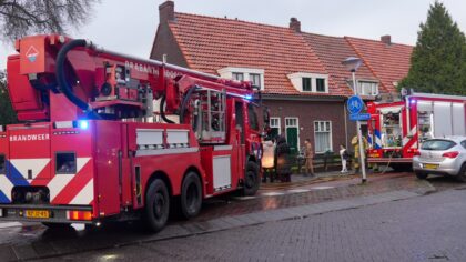 Brand op zolder van woning Lucas Gasselstraat
