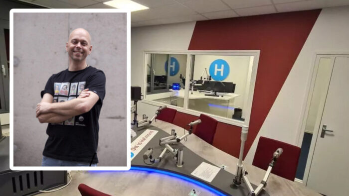 Radiomaker Ramon van Hoek te gast bij Aaron D. On Air XL op pakjesavond