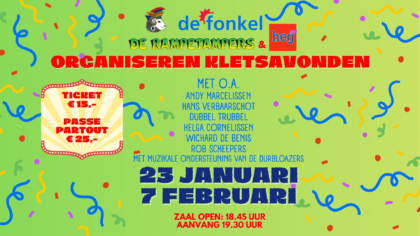 Kletsavond bij de Rampetampers