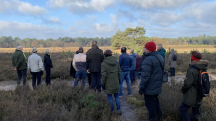Eerste seniorenwandeling in Berkendonk en langs de Oude Aa