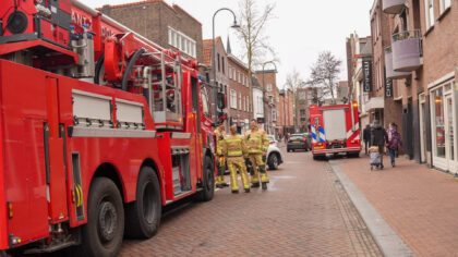 Brandweer rukt voor verbrande pizza uit in de Molenstraat