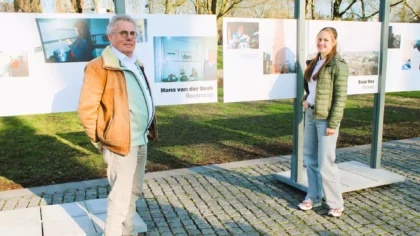 Opening buitententoonstelling Kletskoppen; ‘Generaties ontmoeten elkaar door de lens’