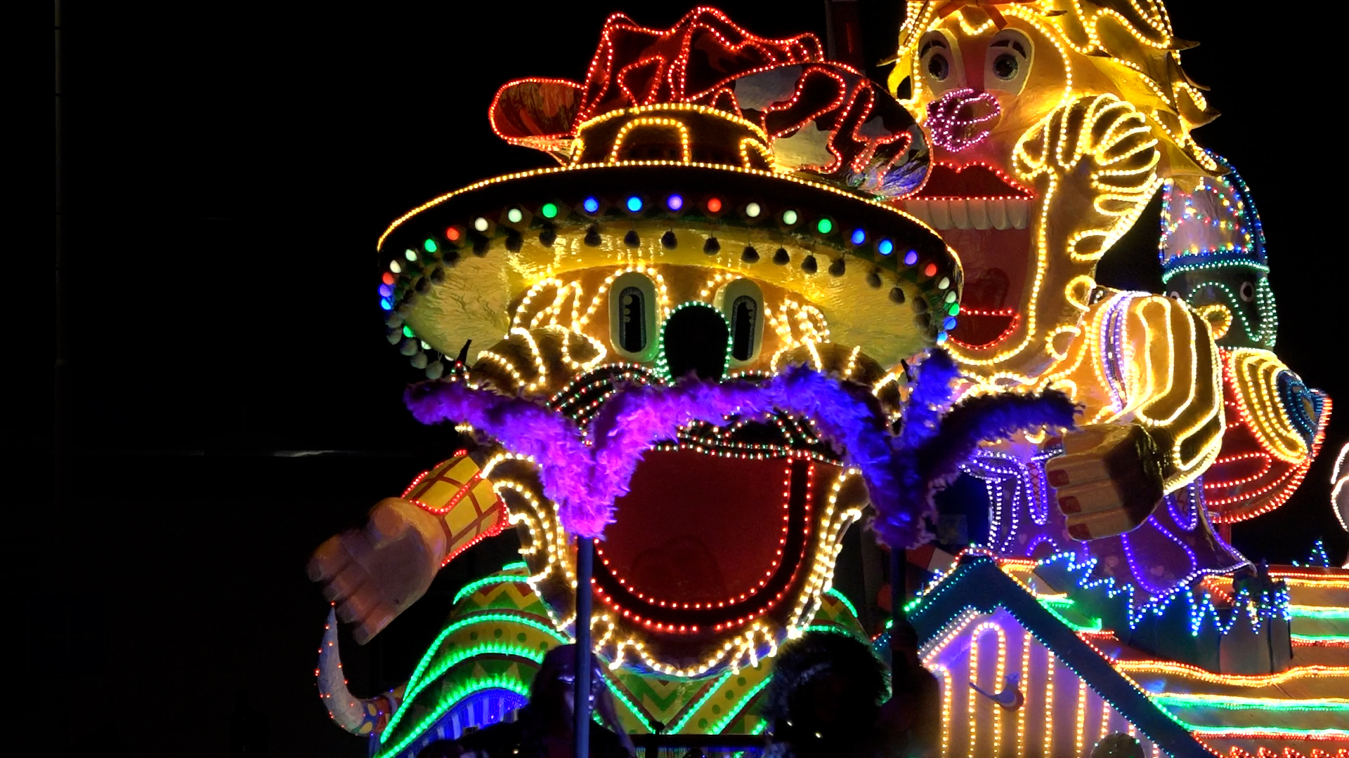 [VIDEO] Mierlo-Hout verlicht tijdens Helmondse Lichtjesparade