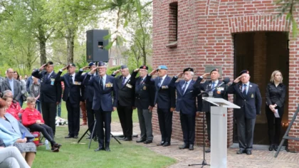Nationale dodenherdenking op 4 mei: twee minuten stilte in het Hortensiapark
