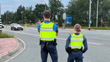 Tientallen boetes bij verkeerscontrole in Helmond rond festival