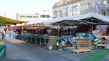 Weekmarkt Helmond start en eindigt een uur eerder vanwege hitte