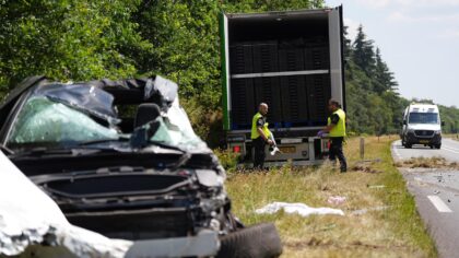 Autobestuurder overleden bij ongeluk op de N279
