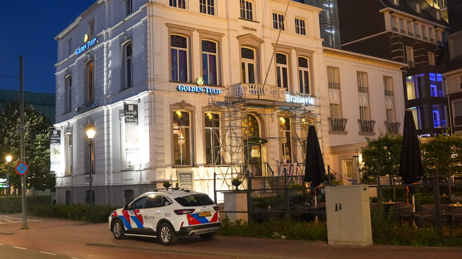 Golden Tulip Hotel in Helmond overvallen door man met wit masker