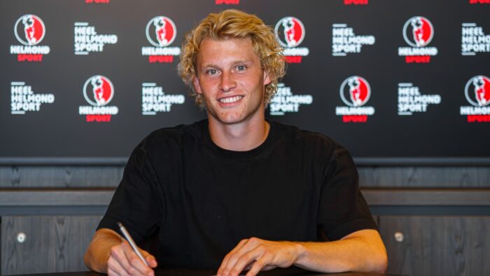 Belgische middenvelder Xander van der Velde (20) tekent bij Helmond Sport