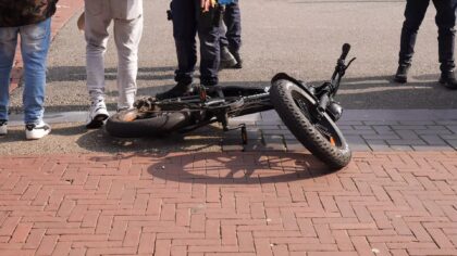 Ruim een kwart van de fietsongevallen in Helmond betreft elektrische fiets