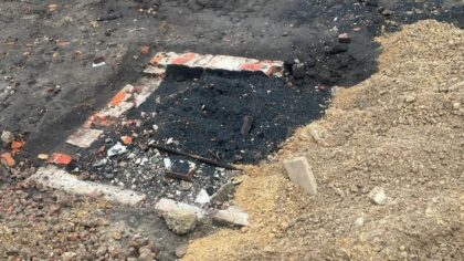 Oude waterput en kolenkelder ontdekt tijdens reconstructie Kasteel-Traverse