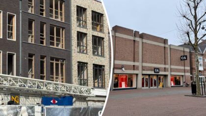 Appartementen aan de Markt in Helmond krijgen steeds meer vorm
