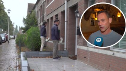 [VIDEO] Burgemeester Potters draagt met collectebus ‘steentje bij’ in Helmond-West: ‘Komen leuke verhalen naar boven’