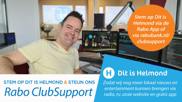 Stem op Dit is Helmond bij Rabo ClubSupport; een kijkje achter de schermen met Aaron Dijsselbloem