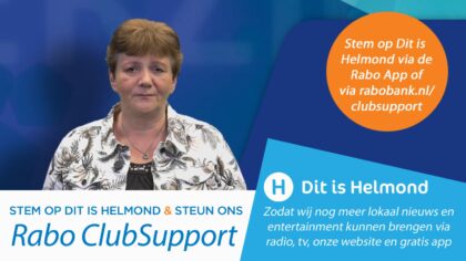 Stem op Dit is Helmond bij Rabo ClubSupport; een kijkje achter de schermen met Lia Stoop