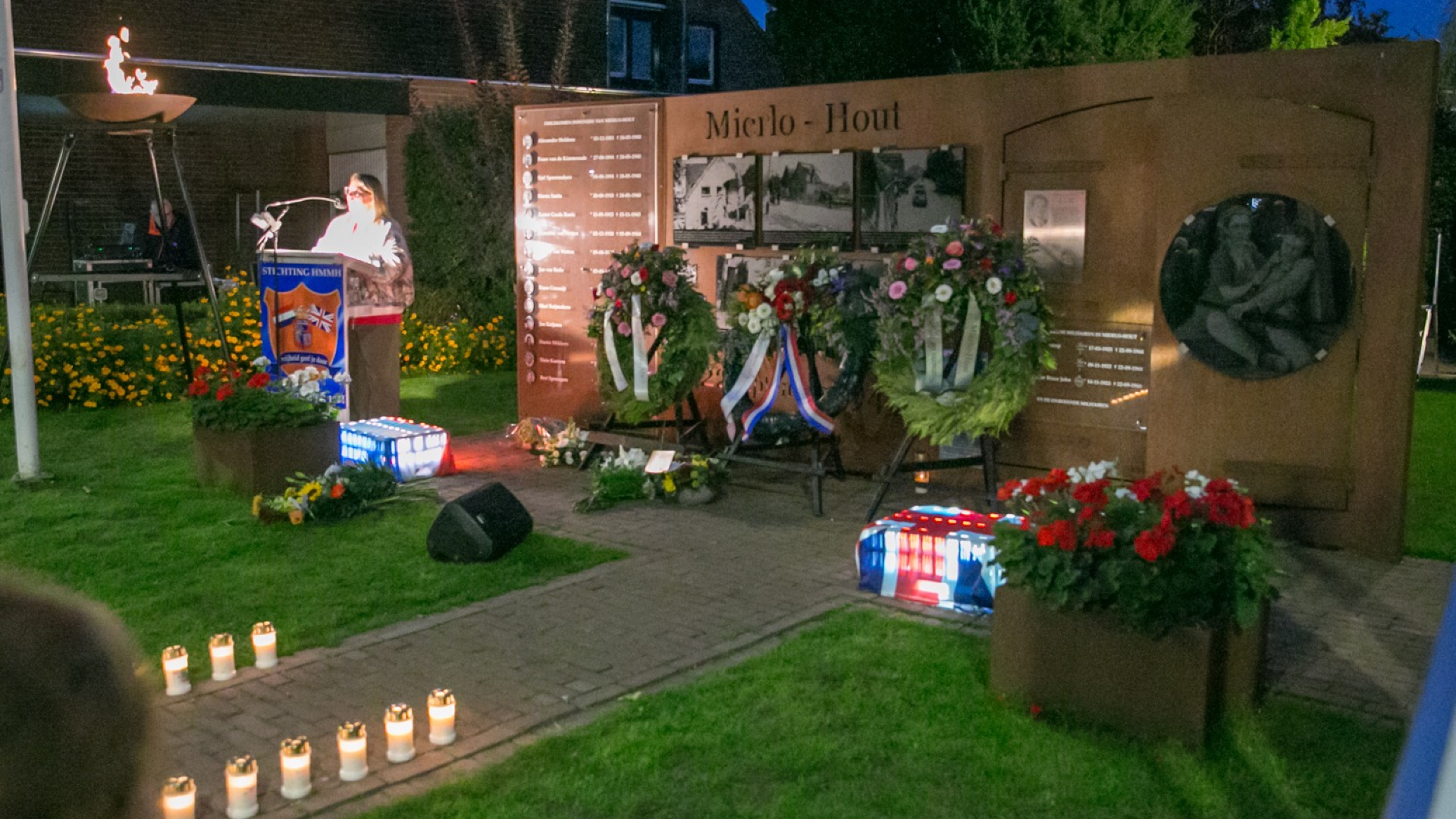 [FOTO’S] Herdenking van de bevrijding van Mierlo-Hout; ‘Vrijheid geef je door’