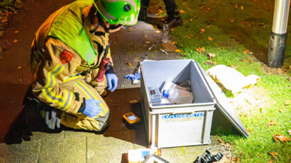 Hulpdiensten massaal naar melding ongeval met gevaarlijke stoffen in woning in Helmond
