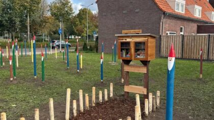 Bewoners fleuren braakliggend terrein in Leonarduswijk op met 75 kabouters