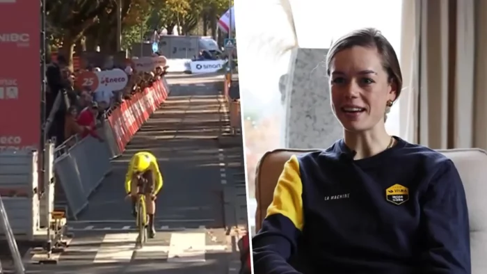 Tweede zege voor Lieke Nooijen tijdens Eneco Tour, Helmondse herovert in Tilburg leiderstrui