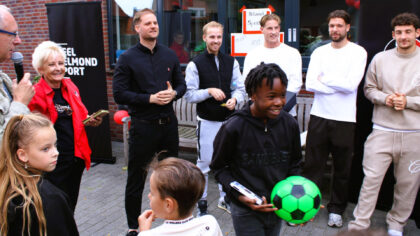 Meet and Greet met Helmond Sport bij Leonardus groot succes